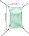 vidaXL - Hooinetten - 2 - st - vierkant - 0,9x1,5 - m - PP