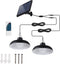 Lumisky WAREN - Dubbele zonneophanging - 2 lichtpunten - IP44 (2 stuks)