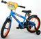 NERF Kinderfiets - 16 inch - Handrem en terugtraprem - Satin Blue