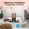 Jake and Jacky Automatische Voerbak - Voerautomaat - 5L - 2 RVS Voerbakken - 2 Slowfeeders - Zwart