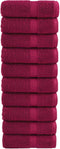 vidaXL - Gastendoekjes - SOLUND - 10 - st - 600 - g/m² - 30x50 - cm - bordeauxrood