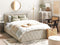 ROCHEFORT - Tweepersoonsbed - Beige - 140 x 200 cm - Fluweel
