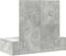 vidaXL - Wandkast - Beton - Grijs - 83x40x70 - cm