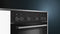 SIEMENS EQ110KA2B - Inbouw ovenset met elektrische kookplaat - 3D hetelucht - Zwart