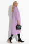 Stijlvolle en comfortabele Trui voor Dames - Lilac -Midi