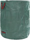 vidaXL - Tuinafvalzakken - met - Handvatten - - - 12 - stuks - - - Vouwbaar - - - Rond - - - Groen - - - 500 - L