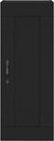 vidaXL - Wandkast - 34,5x34x90 - cm - bewerkt - hout - zwart