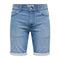 Heren Jeans Shorts Only & Sons Onsply 8584 Blue Denim Blauw Maat