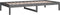 vidaXL - Slaapbank - 90x200 - cm - massief - grenenhout - grijs