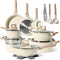 JUST PERFECTO JL-721 - 21-delige pannenset - Antiaanbaklaag - Beige (21 stuks)