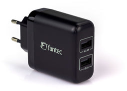Fantec SC-A244 - Oplader - Zwart