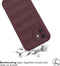 imoshion Hoesje - Geschikt voor iPhone 12 - EasyGrip Backcover - Aubergine
