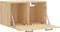 vidaXL - Wandkast - 60x36,5x35 - cm - bewerkt - hout - sonoma - eikenkleurig