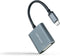 Nanocable 10.16.4103-G - Adapter USB C naar DVI - 15 cm - Grijs