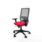 Piqueras y Crespo 3D066N0 - Bureaustoel - Verstelbare hoogte met armleuning - Rood