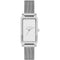 Skagen Hagen - Dameshorloge - Quartz - Rechthoekig - Edelstaal - 30M - Zilver
