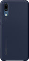 Huawei P20 - Silicon Case - Krasbestendig Schokbestendig - Blauw