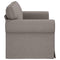 Bank 140cm Taupe Metaal