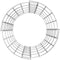 vidaXL - Gabion - paal - rond - Ø100x100 - cm - gegalvaniseerd - staal