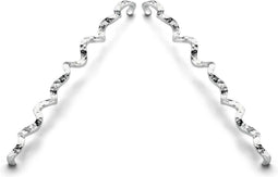 Casa Jewelry Etnic - Oorhangers - 5,5 cm - Zilver