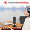 Xeca USB Microfoon - Gaming & Streaming - Noise Cancelling & Shock Mount - Zwart