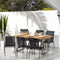 vidaXL - Tuinstoelen - 6 - st - staal - en - textileen - zwart