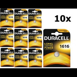 Duracell CR1616 - Lithium batterij 3V 55mAh - Aluminium