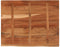 vidaXL - Bureaublad - rechthoek - natuurlijke - rand - 110x80x2,5 - cm - acaciahout