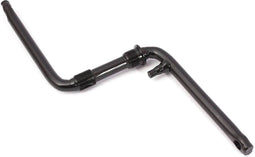 BMX one-piece crank 175mm zwart