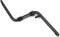BMX one-piece crank 175mm zwart