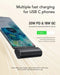 VEGER W0556 - Powerbank 5000 mAh - USB-C PD QC3.0 3A 20W - Zwart