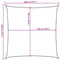 vidaXL - Zonnezeil - 160 g/m² - 2x2 m - HDPE - oranje