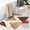 Dutch House Bidetmat Paris - Bidetmat 60x60cm - Bruin - Antislip - Badmatten - Anti Slip Douchemat - Badkamer Mat - Snel Absorberend - Snel Drogende Badmat - Bidetmat - WC mat - Toiletmat voor hangend toilet