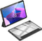 Dux Ducis Tablet Hoes Geschikt voor Lenovo Tab M10 (3rd gen) - Dux Ducis Toby Bookcase - Zwart