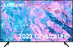 Samsung UE50CU7102 - Ultra HD TV - 50 inch - 4K - Zwart (2023)
