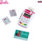 Klein Toys Barbie betaalterminal - 11,1x6,7x4,2 cm - incl. creditcardgleuf met geluid en functie om contactloos te betalen - multicolor