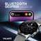 Valante Smartwatch S4 - Smartwatch Dames en Heren - Zwart staal - 44 mm - Stappenteller - Verbrande Calorieën - Hartslagmeter - Bloeddrukmeter
