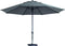 Parasol Rond Stockholm / Timor 400 cm Lichtgrijs | Topkwaliteit parasol