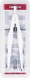 Aristo snelverstelpasser - Topline - lengte 17cm - diameter 370mm - mat wit - AR-55815