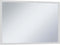 vidaXL - Badkamerspiegel - LED - met - aanraaksensor - 100x60 - cm