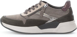 Gabor 56.957.30 - Dames Sneakers - RollingSoft op lichtgewicht zool - bruin