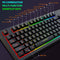 HXSJ V100 - Gaming Toetsenbord - RGB 87 toetsen - Zwart