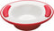 Ornamin Warmhoudkom - Melamine - Antislip handgrepen - Rood