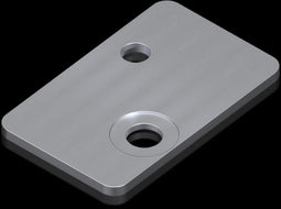 Rittal VX 8660.131 - Sokkel-adapter voor stelvoeten - Staalplaat