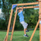 Backyard Discovery Northbrook Speeltoestel - Speeltoren met Schommels, Glijbaan, Zandbak - Speelhuis met verdieping van hout voor de tuin / buiten