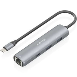 Aisens ASUC-4P039-GR - Hub USB - USB 3.2 - Grijs