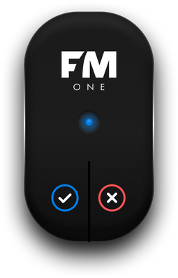 Flitsmeister ONE - Bluetooth waarschuwingsmelder - Automatische app start - Zwart
