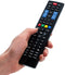 Ewent EW1575 - Afstandsbediening voor Smart-tv - Drukknoppen - Zwart