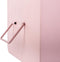 Atmosphera Metalen Koffers - S: 39x23x16cm/M: 47x28x19cm - Set van 2 - Roze