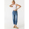 Cup of Joe Denim Jasmin high waist jeans blue maat S/L1